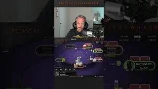 What a CRAZY hand 😲 #lexveldhuis #onlinepoker