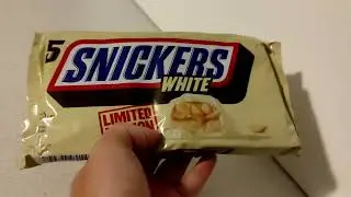 PROVIAMO SNICKERS WHITE LIMITED EDITION CIOCCOLATO BIANCO DALLA FRANCIA ASSAGGIO TASTE TEST FRANCE