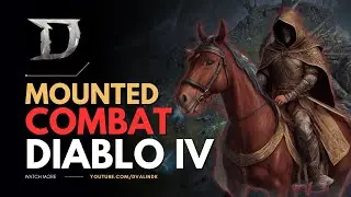 Diablo 4 Rogue Gameplay - Mounted Combat, Special Attack Preview | New ARPG 2023
