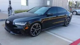 RS7 for Shannon at Audi Plano