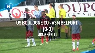 J11 : US Boulogne CO - ASM Belfort (0-0), le résumé