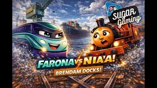 DOCKSIDE SHOWDOWN! 😱 Farona vs Nia at Brendam Docks | Go Go Thomas