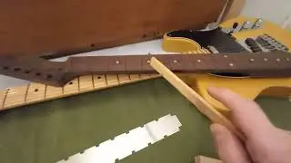 Wenge neck scratch build