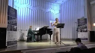 В Сенегин Игра воды Water play для флейты и p no