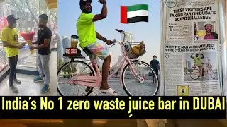 Indian&rsquo;s zero waste juice bar in Dubai  #eatraja #dubai2020 #dubaifitness
