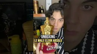 Jean Paul Gaultier Le Male Elixir Absolu Unboxing🔥😎#fragrance #perfumes #jeanpaulgaultier