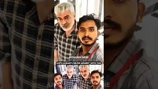 Ajith Kumar's Viral Selfie Moment with Fan 🤩🔥 #ajithkumar #ajith #goodbadugly