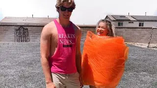 Wrapping Myself in 400 Rolls of Bubble Wrap (feat. Pauley)