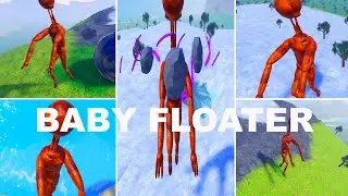 how to get BABY FLOATER BADGE + BABY FLOATER MORPH in TINY UNIVERSE ROLEPLAY  [ULTRADROID] ROBLOX!