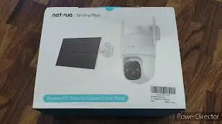 Netvue Sentry Plus solar battery security camera