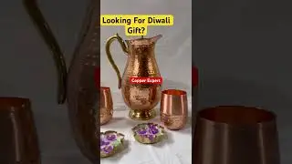 Looking for Diwali Gifting? This Handcrafted Pure copper Jug perfect Choice
