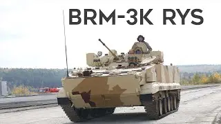 BRM-3K Rys - Unique Russian Armed Reconnaissance Vehicle