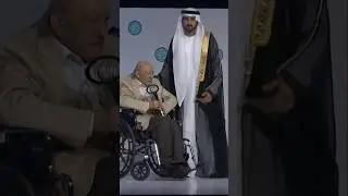 Sheikh Hamdan Fazza Present Award To Senior Elder Journalist At Arab Journalism Awards #short #faz3
