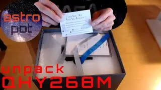 astro pot 1: unpack QHY268M