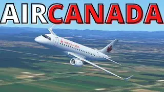 Infinite Flight Live | Quebec City - Toronto | Embraer E175 Air Canada | OceaniaAviatior