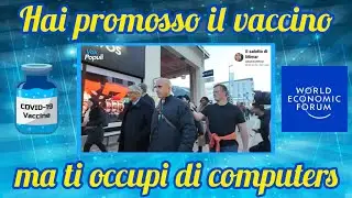 Davos - Domande scomode a Bill Gates sui vaccini (Audio in italiano)