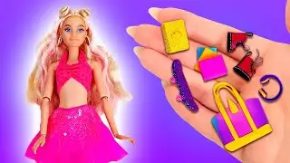 🎀Doll-tastic DIY: Glam Barbie Accessories & Outfits | Kids Crafts by Slick Slime Sam's Maker World