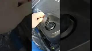 BMW F30 N20 engine smoke from oil cap