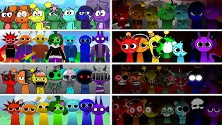 Incredibox - Sprunki but RAINBOW in ALL Different Mods | Part 9