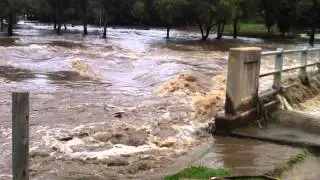 Hennops river, Centurion, South Africa Flash flood 3 Feb 2014