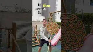 POBRE VS RICO FAZENDO COISAS