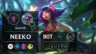 Neeko Bot vs Caitlyn - KR Master Patch 10.1