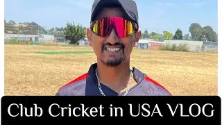 Club Cricket in USA | USA Cricket Vlog | Cricket in the United States | USA Cricket | POV Video | 4K