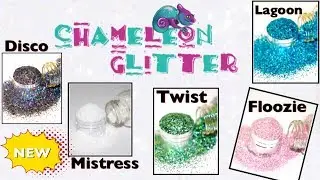 NEW Chameleon Glitters | How To Apply To Normal Polish? | Review & Swatches