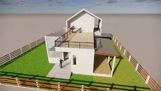 Half House with Mini Garden (Draft 4)