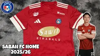 Sabah FC Home jersey 2025/26 unboxing #SabahFC #Adidas