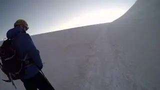 Walk up to Kazbegi mountain, Georgia. 5 August 2015