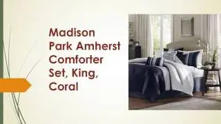 Madison Park Amherst Comforter Set Reviews