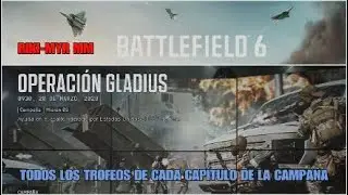 Battlefield 6 todos los trofeos de la campa&ntilde;a