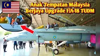 F/A-18 Hornet TUDM Berjaya Di Upgrade Oleh Syarikat Tempatan Malaysia, Jimat Kos 25%