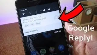 Instantly Reply To Messages With Google Reply App!🔥