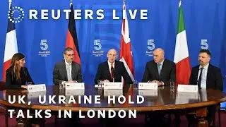 LIVE: UK, Ukraine hold talks in London