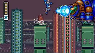 Mega Man X rom hack proof-of-concept video
