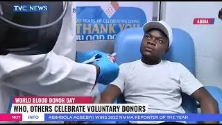 World Health Organisation, Others Celebrate Voluntary Blood Donors