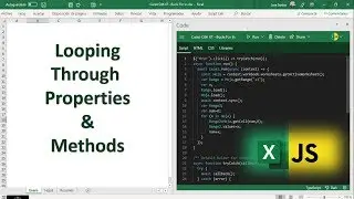 Recorriendo Propiedades y M&eacute;todos de un Objeto - Excel JavaScript API