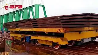 Cable Reel Powered Rail Cart / KPJ Flat Car