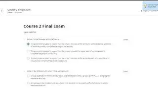 Coursera | Engineering Project Management Scope, Time and Cost Management | 6 quiz answers