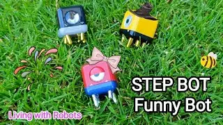 Unboxing New Robot STEP BOT funny robot for your desk #robot #funny #viralvideo #toys #funnyvideo