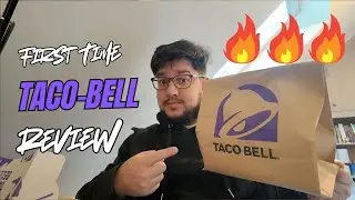 Trying Taco Bell for the FIRST Time! UK Honest Food Review & Taste Test 🌮🔥