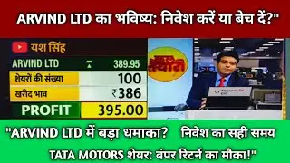 Arvind Ltd Stock Breakthrough: Latest News, Investment Secrets, and Expert Buy/Sell Advice!