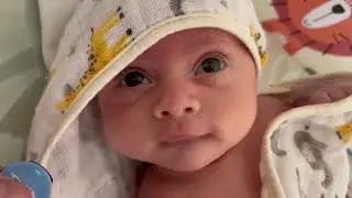 Como é o Banho do Arthur (1 Mês) | Thi Rafa Family