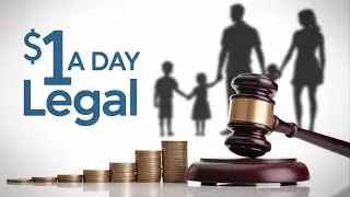 How To Get Legal Help For Just $1 A Day! #shorts