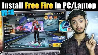 How to Download FREE FIRE In Pc/Laptop💻🖥️ - [No Emulator🔥2025] - Install & Play Free Fire Max 🎮