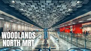 Woodlands North MRT to Republic Polytechnic (Open House 2020) Singapore Walking Tour
