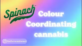 Spinach colour coordinating cannabis