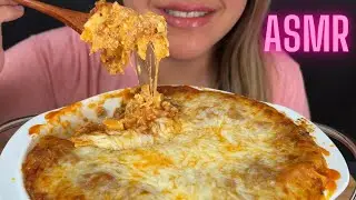 ASMR Lasagna | Cheesy Mukbang